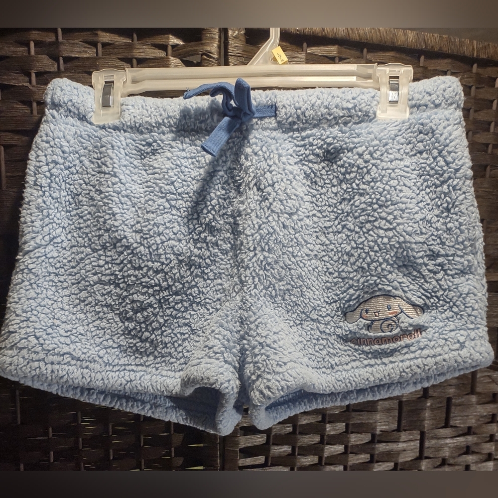 Sanrio Cinnamoroll Fluffy Blue Pajama Shorts Size S